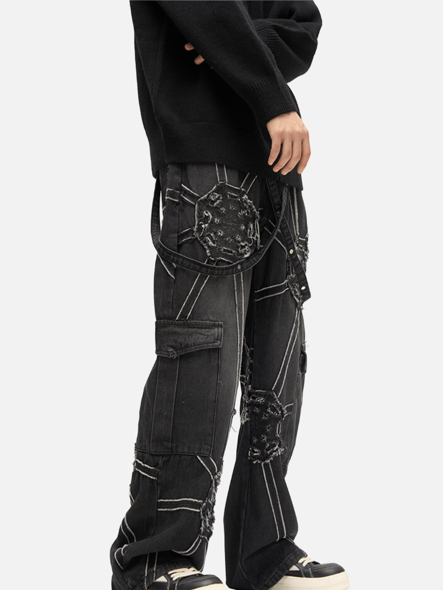 Spinnen-Jeanshose