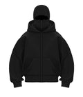 Herren Kapuzen-Baseballjacke mit Reißverschluss