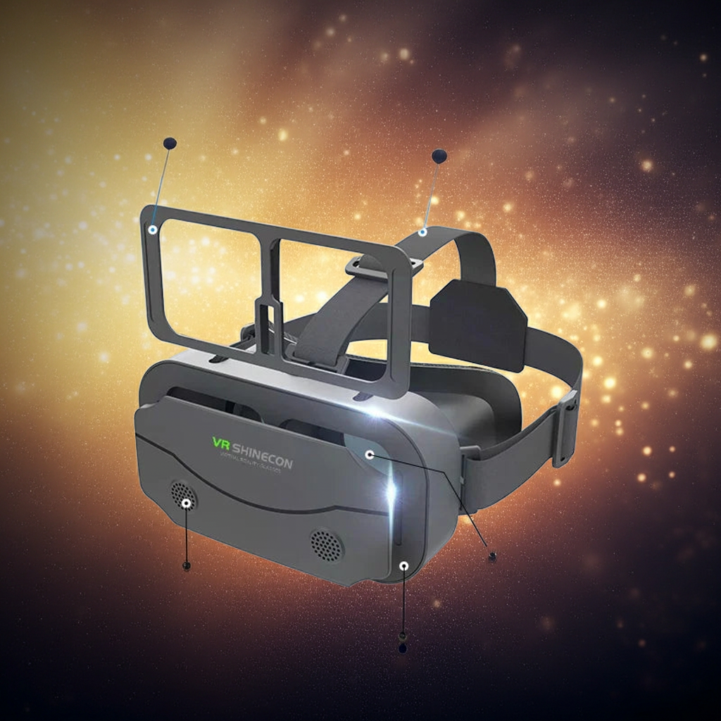 3D VR Glasses with Smart Goggles for Smartphones