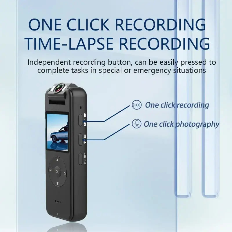 4K HD Camcorder Night Vision Law Enforcement Recorder
