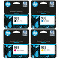 HP 938 Original Ink Set (Black + Cyan + Magenta + Yellow)