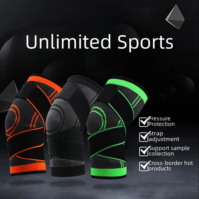 Kompressions-Kniebandage für Herren für Sport und Fitness
