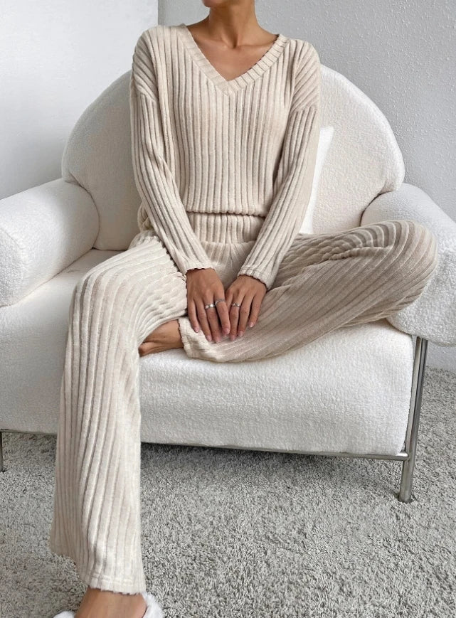 Freizeit-Loungewear-Set, 2-teilig