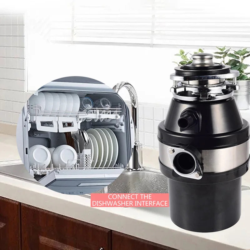 efficient kitchen garbage disposer