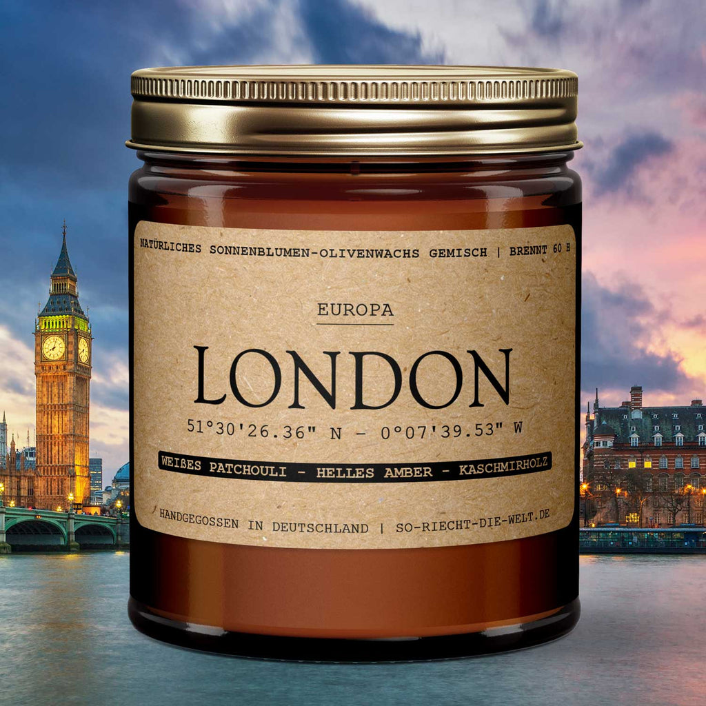 Europa Paket - 3 Duftkerzen - Paris | London | Rom