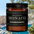 Monaco Duftkerze - Schön & Reich Edition - Bergamotte | Orchidee | Veilchen
