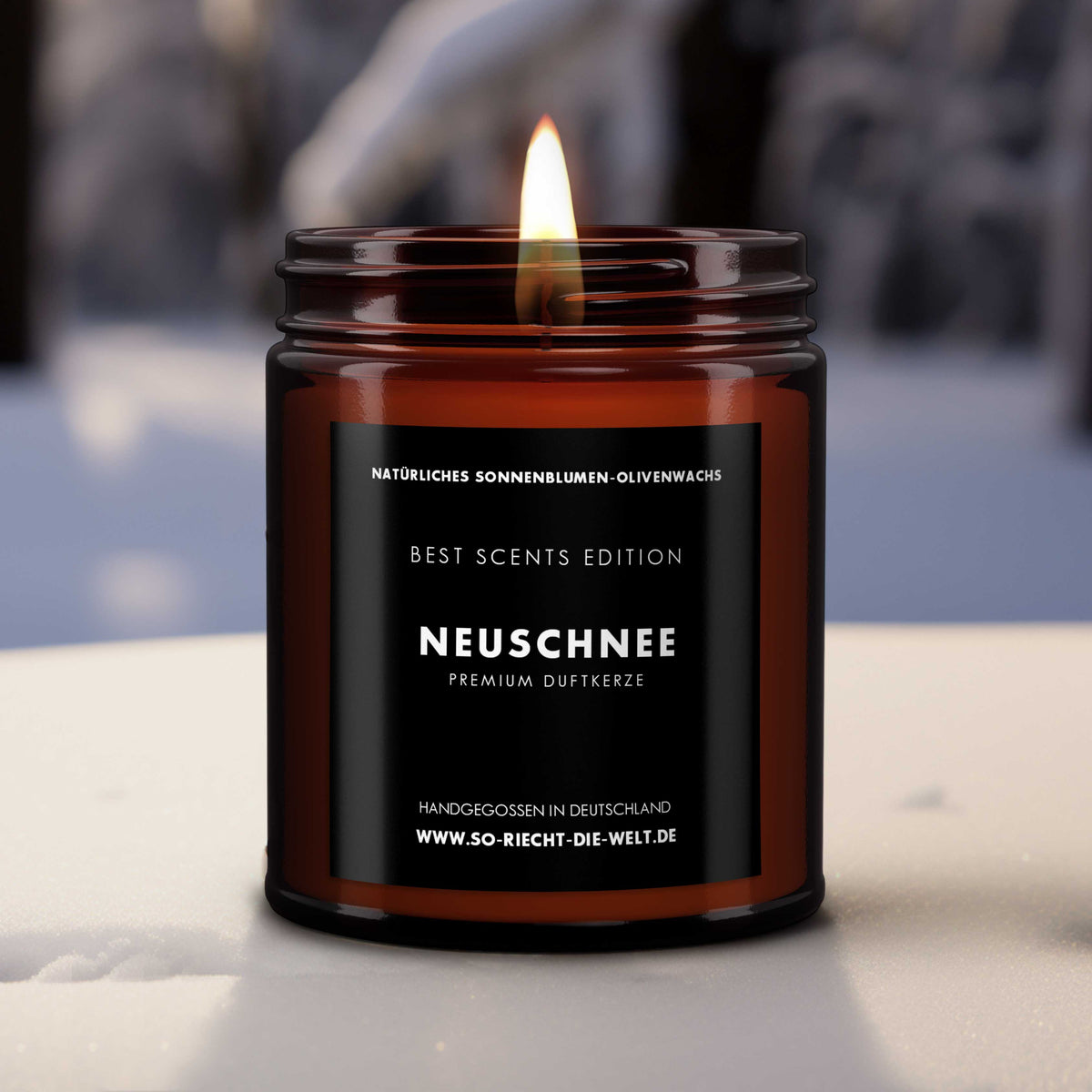 Neuschnee Kerze - Best Scents Edition