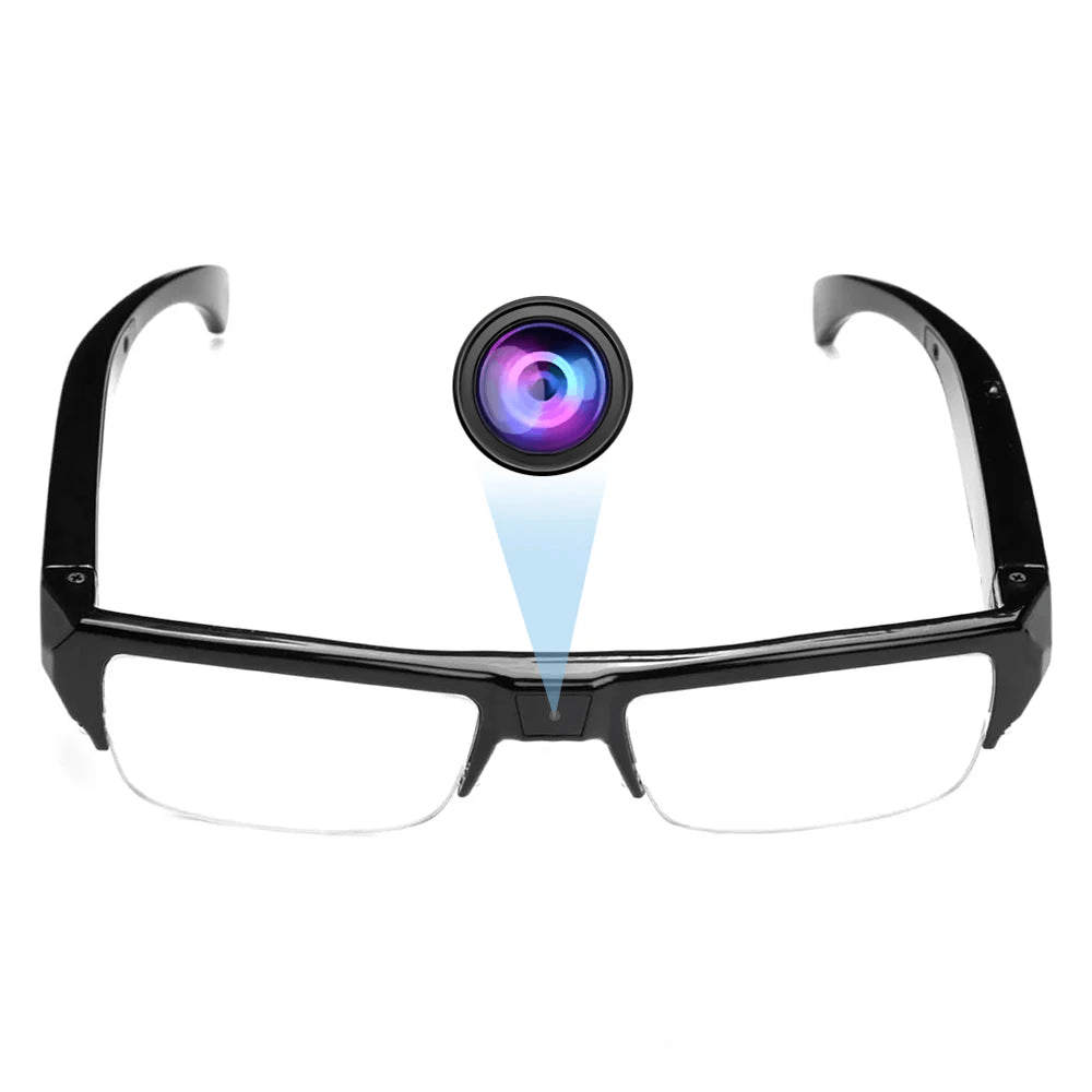 1080P HD Mini Camera Glasses Wearable DVR Video Recorder Black-0