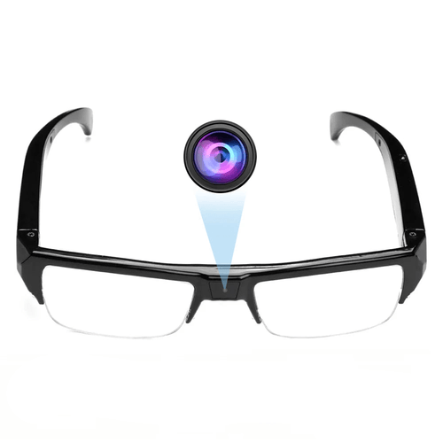 1080P HD Mini Camera Glasses Wearable DVR Video Recorder Black-0