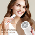 4 in 1 Electric Razor for Women Hair Trimmer White