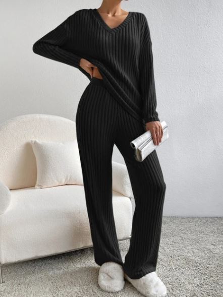 Freizeit-Loungewear-Set, 2-teilig