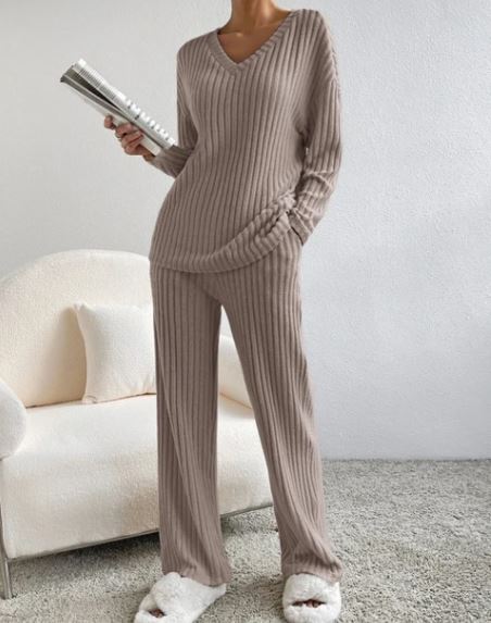 Freizeit-Loungewear-Set, 2-teilig