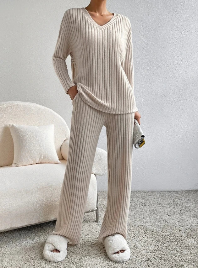 Freizeit-Loungewear-Set, 2-teilig