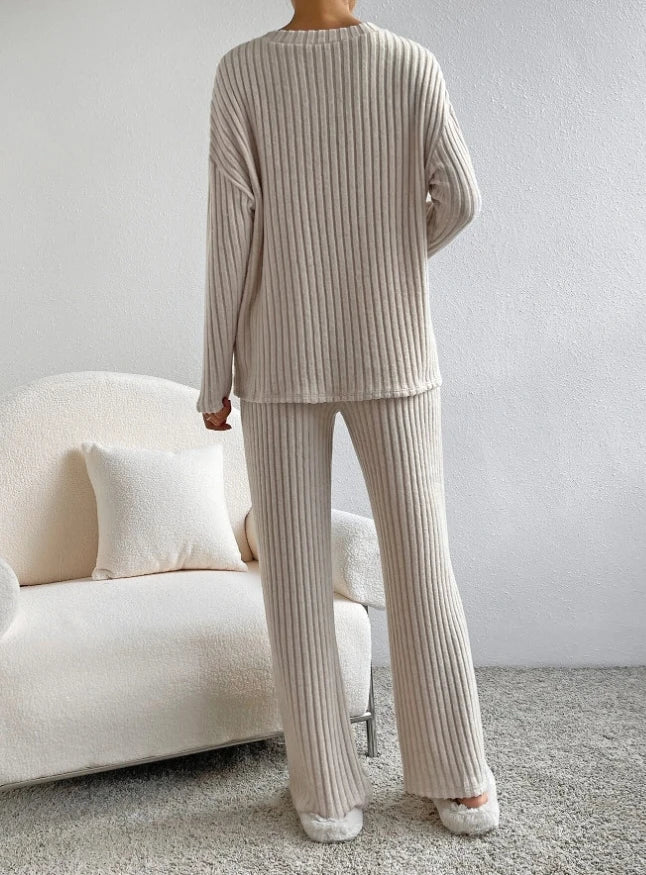 Freizeit-Loungewear-Set, 2-teilig