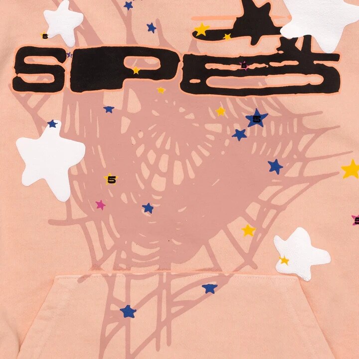 Spinnen-Buchstaben-Prints Hoodies