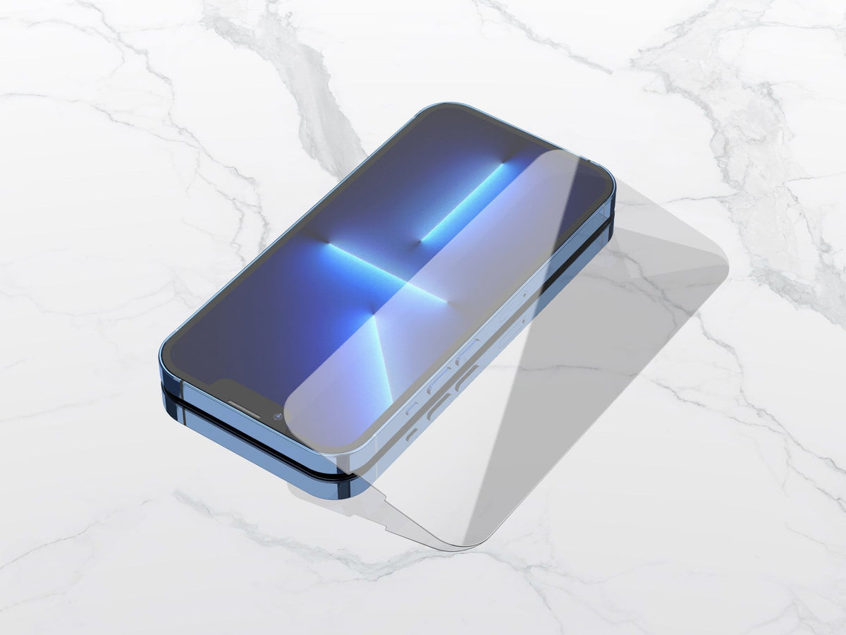 Techancy Película de Vidro Temperado  para iPhone 15 Plus KW1700 , 0.33MM, Anti-riscos, Alta Transparência, Fácil Aplicação