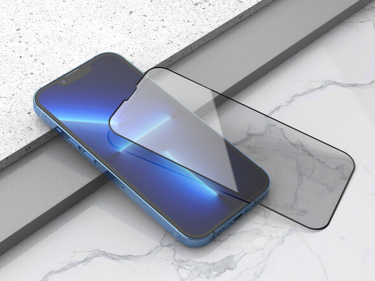Protetor de ecrã premium para smartphone Techancy, KU1500, vidro temperado de 0,33, compatível com iPhone 12/12 Pro