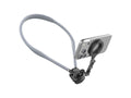 Techancy Suporte Magnetico de Pescoco TI2347 para Telemovel e Camara, Braco Flexivel 70cm, Maos Livres, Cinzento