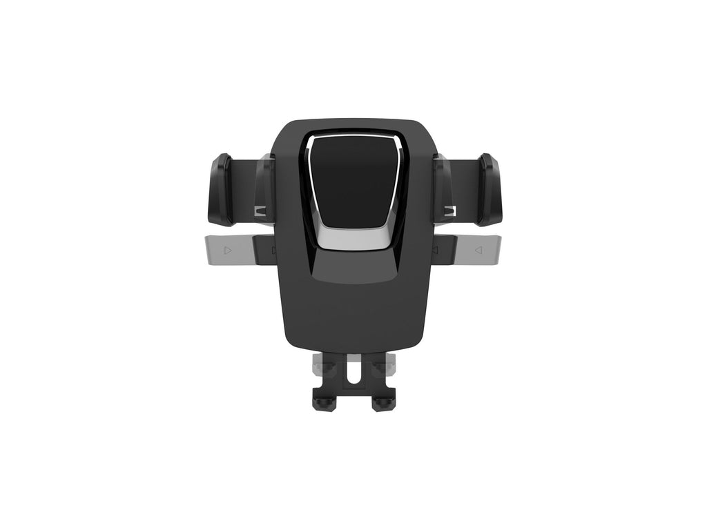 Techancy Handyhalterung mit Saugnapf für das Auto Schwarz/Silber Ti2188, One-Touch-Verriegelung, 4-7,2 Zoll