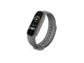 Techancy Silikonarmband Grau KC2107, Kompatibel mit Mi7 Smart Band, Silikonmaterial, weich und bequem.