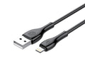 Techancy Datenkabel Schnell 3a TB1673, USB-IP8/X/11-14 Stecker, 1 Meter Länge für Datenübertragung, Schwarz