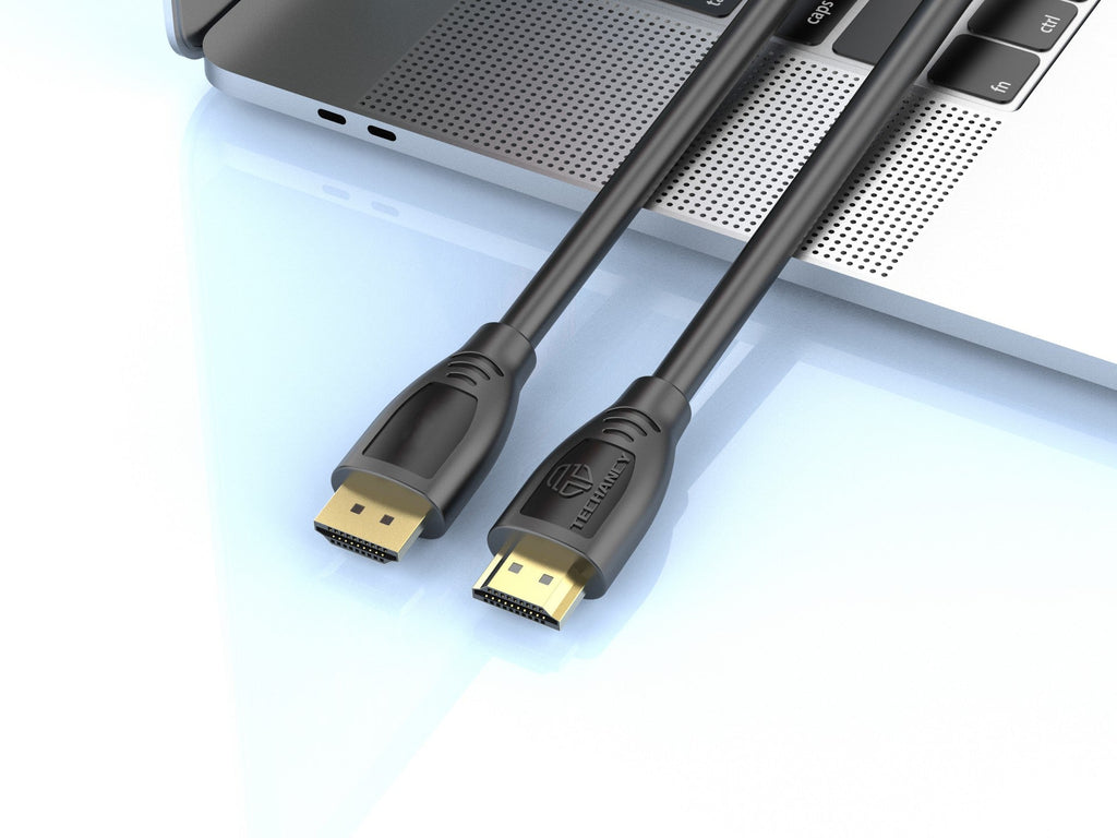 Techancy Cabo HDMI Hochgeschwindigkeits TL7265, 10m, HD 1080p Bildschirm für Fernseher, Computer, Projektoren und Konsolen