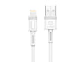 Techancy 5A Schnelllade-Datenkabel 1m Weiß TB1761, USB-Lightning-Schnittstelle, unterstützt Datenübertragung