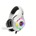 Gaming Headset mit Mikrofon und LED-Beleuchtung