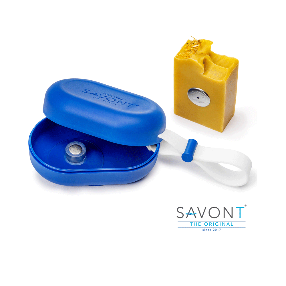 SAVONT Original Traveler Seifendose | Immer trocken & sauber | Seifendose