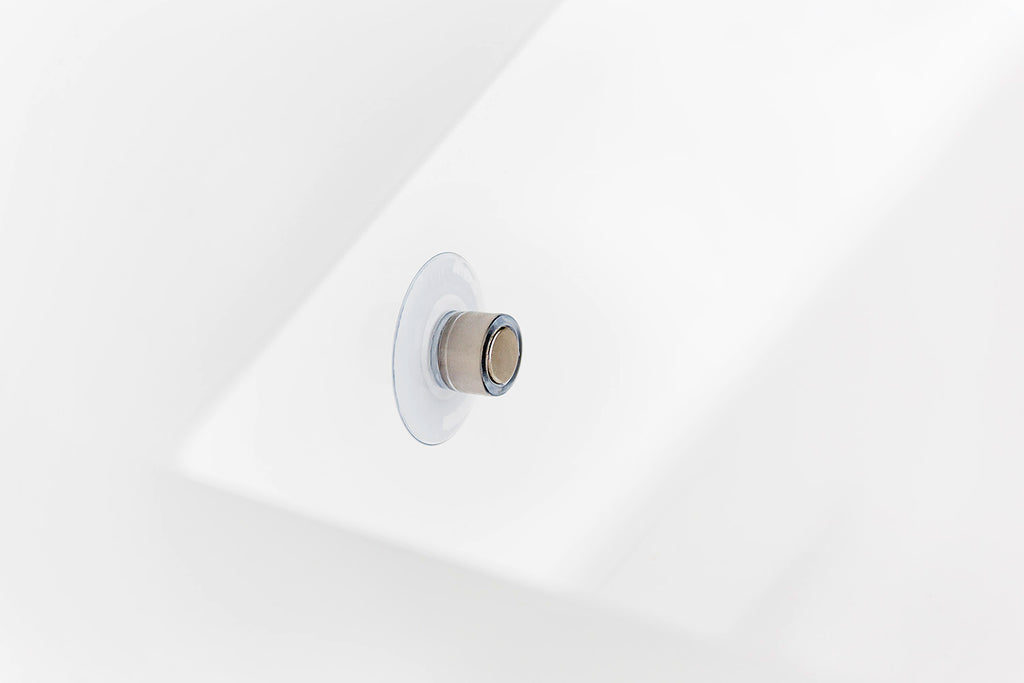 SAVONT Original Magnethalter für Seifen | Immer trocken & sauber | Seifenhalter für Dusche oder Waschbecken