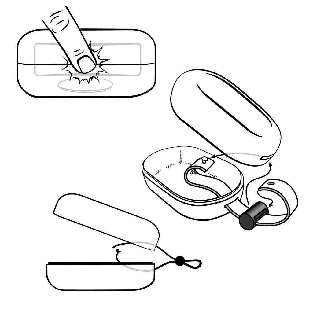 SAVONT Original Traveler Seifendose | Immer trocken & sauber | Seifendose
