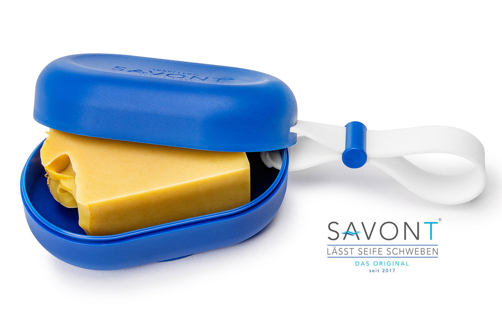 SAVONT Original Traveler Seifendose | Immer trocken & sauber | Seifendose