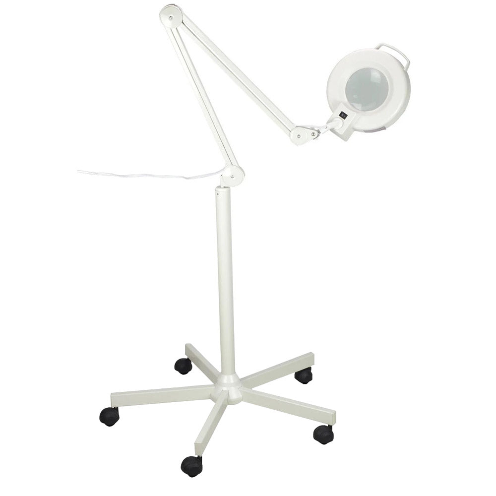 Illuminated cosmetic stand