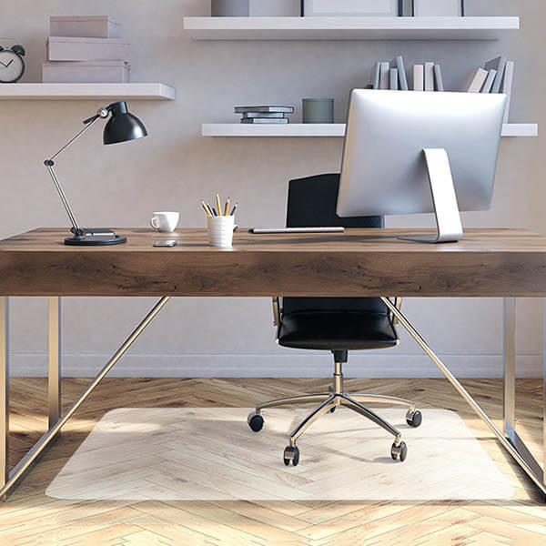Floor protection chair mat
